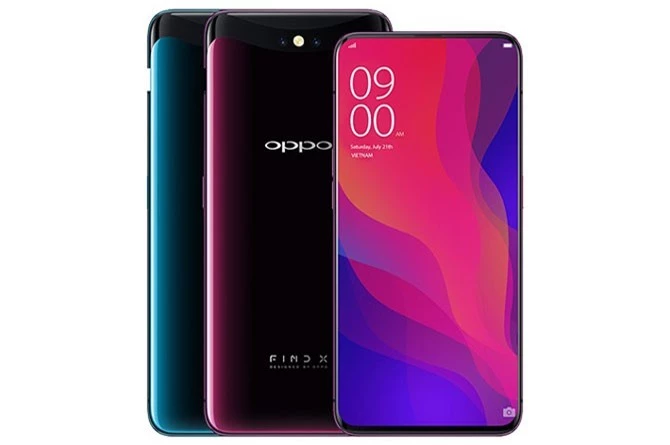 Oppo Find X (giá: 20,99 triệu đồng).