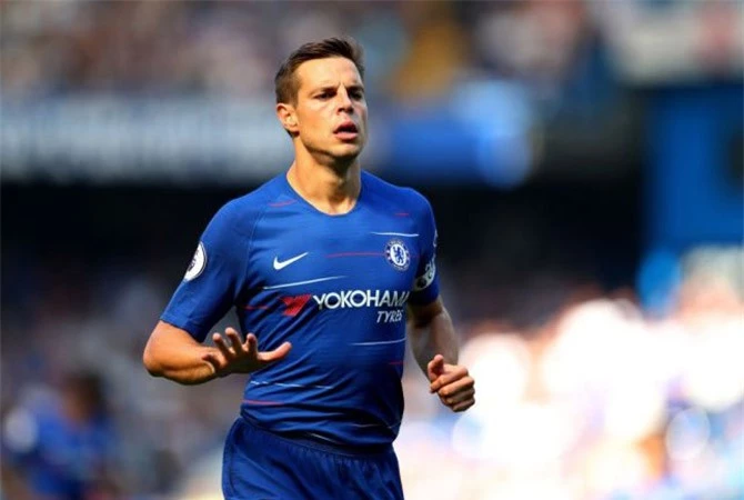 Hậu vệ phải: Cesar Azpilicueta