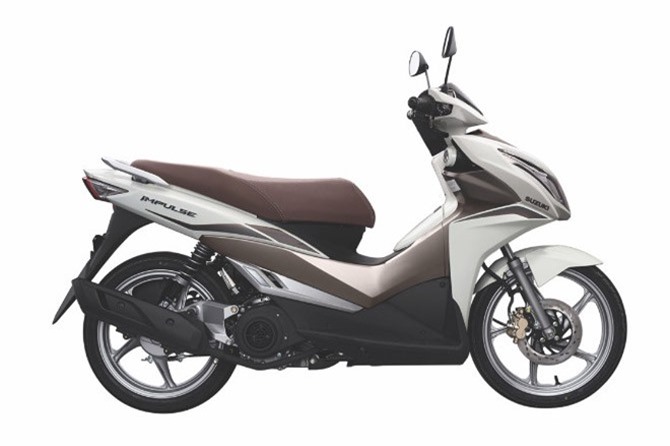 Suzuki Impulse ra mắt 3 màu mới