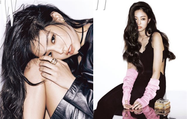 'Black Pink' lấp ló đôi gò bồng đảo, đẹp sang chảnh như tiểu thư tài phiệt trên tạp chí danh tiếng