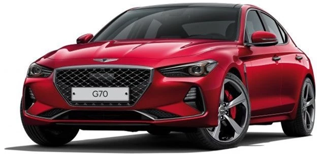  Genesis G70 cạnh tranh cùng phân khúc với BMW 3 Series, Mercedes-Benz C-Class và Audi A4 