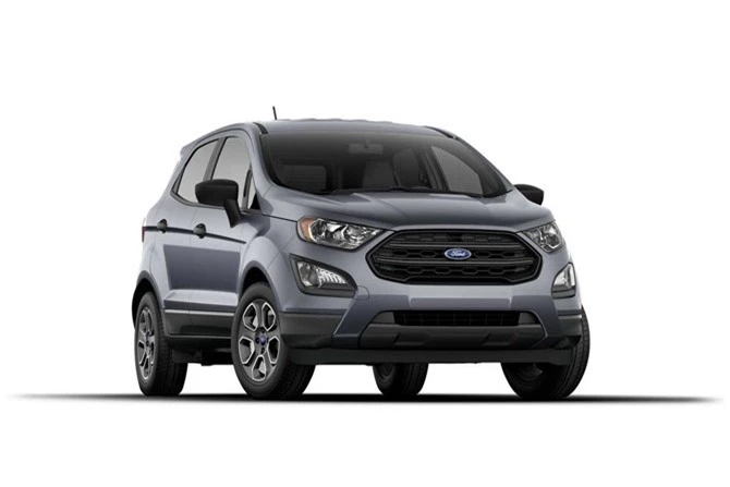 1. Ford EcoSport S FWD 2018. Sử dụng động cơ turbo 3 xi lanh dung tích 1 lít cho công suất tối đa 123 mã lực.