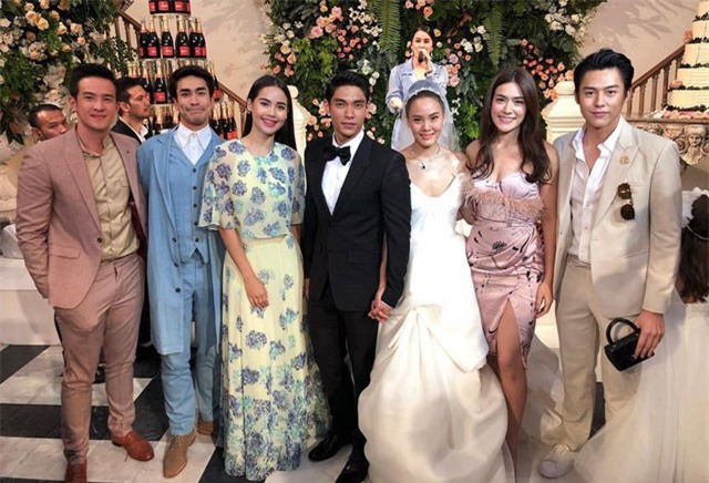 Dàn sao dự lễ cưới mỹ nhân thị phi nhất làng giải trí Thái Lan