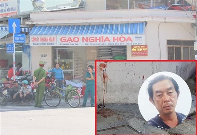 Bắt kẻ khống chế, đâm chủ tiệm gạo ở Khánh Hòa