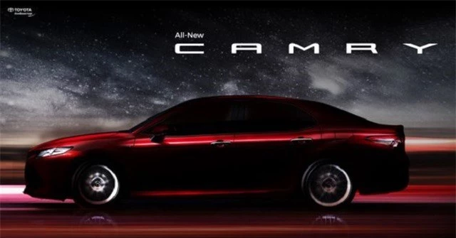 Toyota Camry thế hệ thứ 8 sắp ra mắt