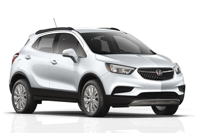 =4. Buick Encore base FWD 2018. Được trang bị động cơ I4 dung tích 1,4 lít cho công suất tối đa 138 mã lực.