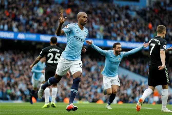 Tiền vệ: Fernandinho (Man City).