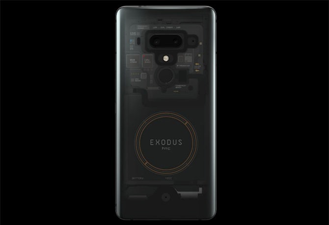 HTC Exodus 1 ra mắt: Cấu hình 'khủng', sử dụng công nghệ blockchain, mua bằng Bitcoin