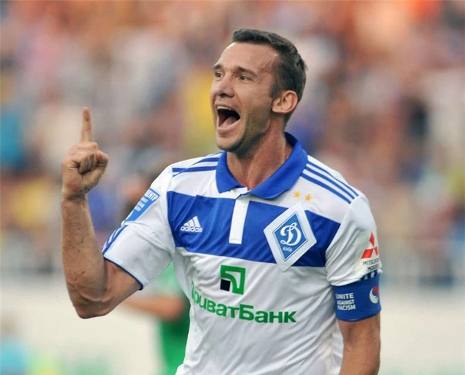 6. Andriy Shevchenko (Dynamo Kiev, 18 tuổi 69 ngày)