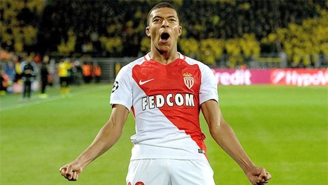 5. Kylian Mbappe ( Monaco, 18 tuổi 64 ngày)