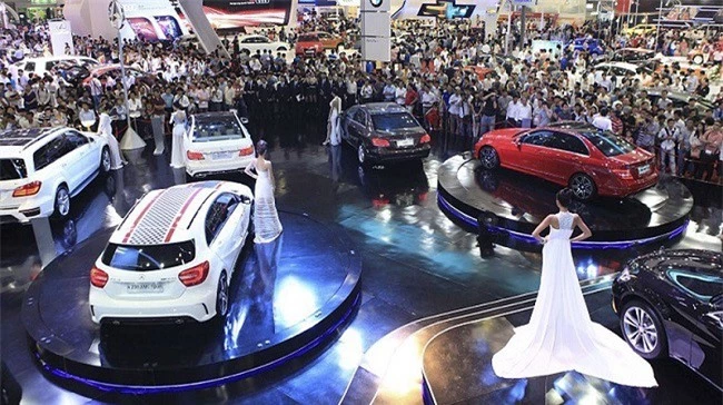 Nhiều thương hiệu ô tô nổi tiếng sẽ có mặt tại triển lãm Vietnam Motor Show 2018 (Ảnh minh họa).