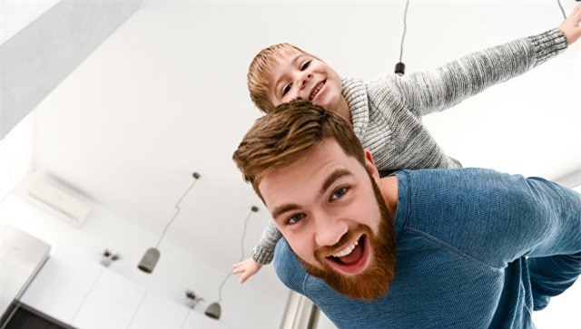 Cha tập thể thao, con sẽ được truyền gen tốt