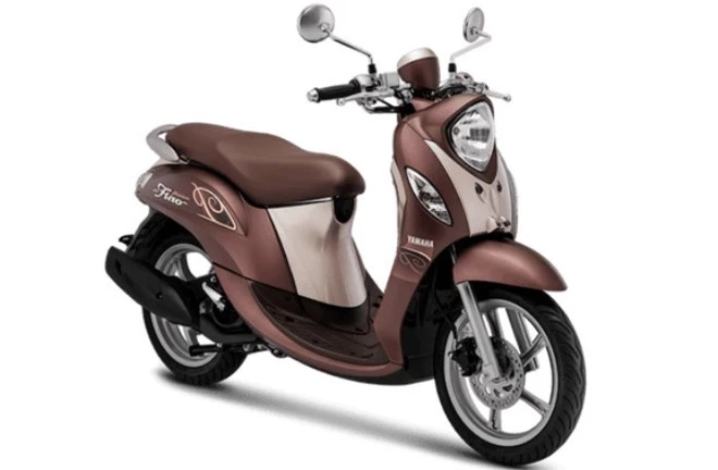 2019 Yamaha Fino 125 Premium màu nâu. 