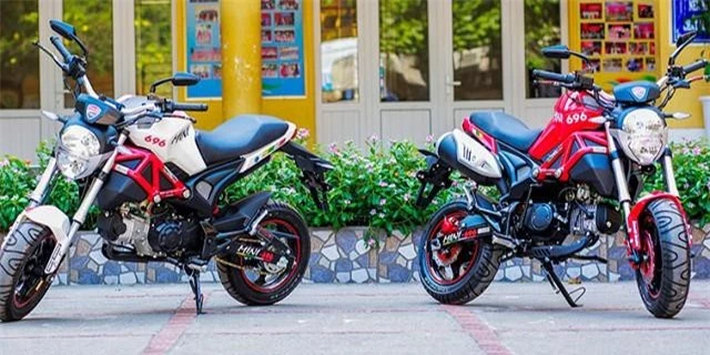 Ducati Monster 110 mini đang nhận được nhiều sự chú ý từ các biker Việt