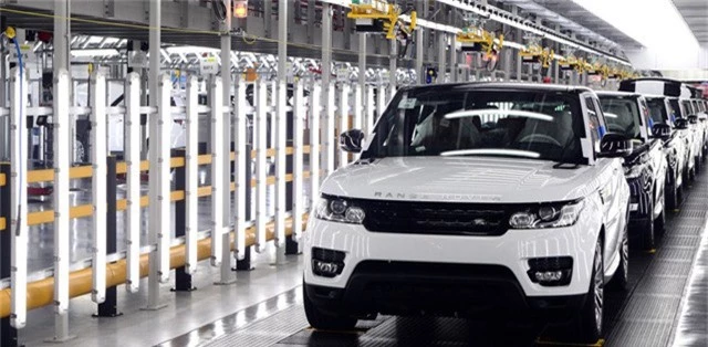  Nhà máy Solihull của Jaguar Land Rover (JLR) đã ngừng sản xuất từ ngày 22/10. 