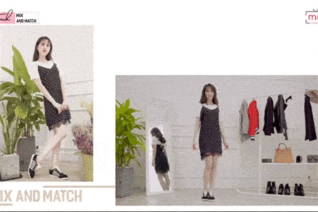 Clip: Học Ngọc Trinh cách mix đồ với áo thun trắng