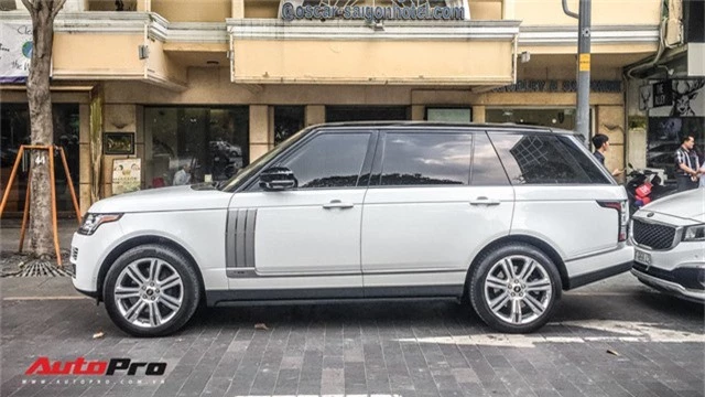 Range Rover Autobiography LWB trắng muốt mang biển số khủng - Ảnh 2.