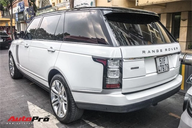 Range Rover Autobiography LWB trắng muốt mang biển số khủng - Ảnh 6.