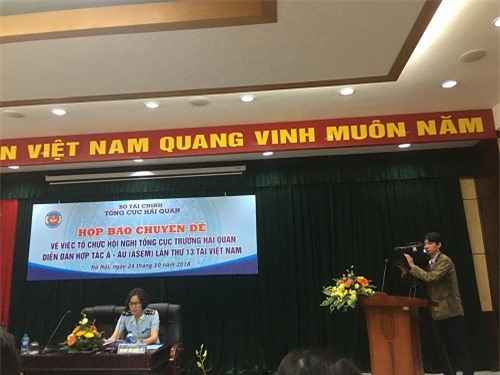 Hội nghị Tổng cục trưởng hải quan ASEM đóng vai trò là một diễn đàn định hướng