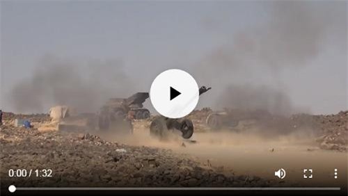 Clip: Quân đội Syria oanh kích "hất cẳng" tàn dư IS tại Tulul al-Safa