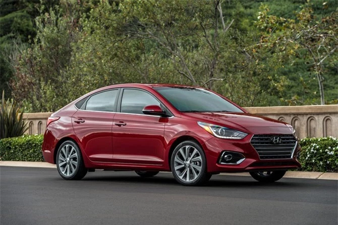 7. Hyundai Accent 2019 (giá khởi điểm: 14.995 USD).