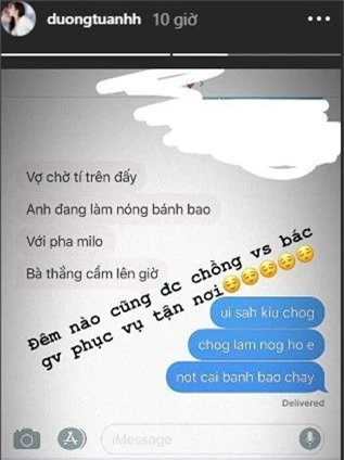 Đoạn tin nhắn chứng minh Á hậu Tú Anh được ông xã yêu chiều hết mực sau 3 tháng kết hôn - Ảnh 1.