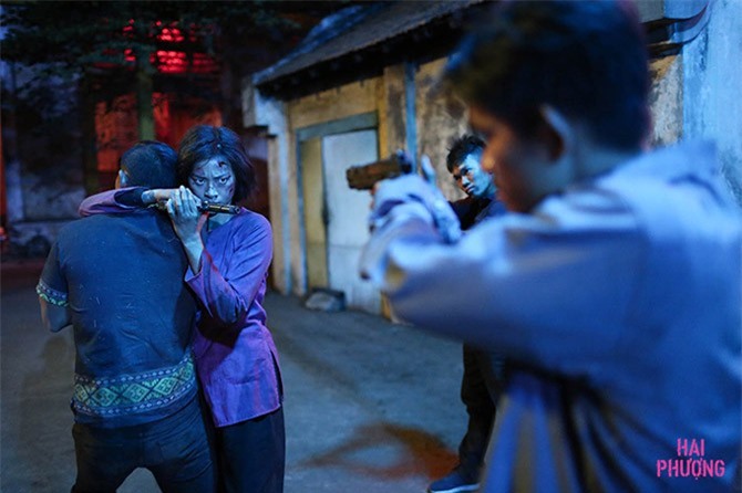 Ngô Thanh Vân bầm dập vì đóng nhiều cảnh mạo hiểm