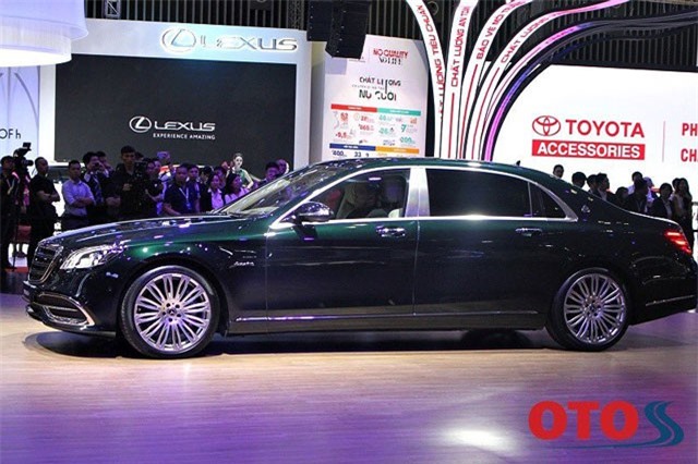 Mercedes-Maybach S560 xuất hiện ấn tượng tại VMS 2018