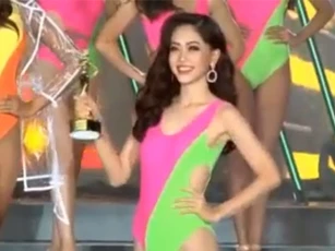 Clip: Xem trọn khoảnh khắc Á hậu Phương Nga đi thẳng vào top 10 dù không nằm trong top 20 Miss Grand