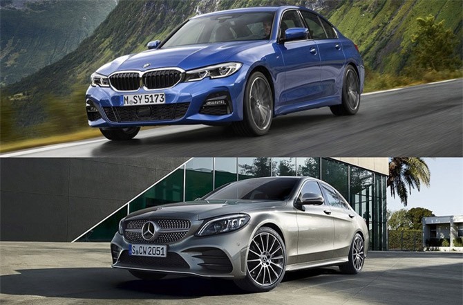 So sánh BMW 3 Series 2019 và Mercedes C-Class 2019