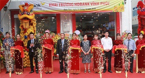 HDBank khai trương chi nhánh Vĩnh Phúc