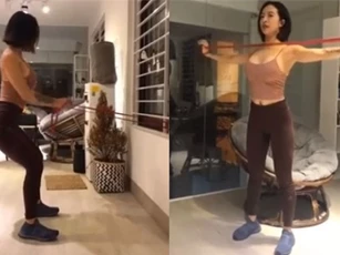 Clip: Bài tập giúp thân hình nuột nà chỉ với một sợi dây