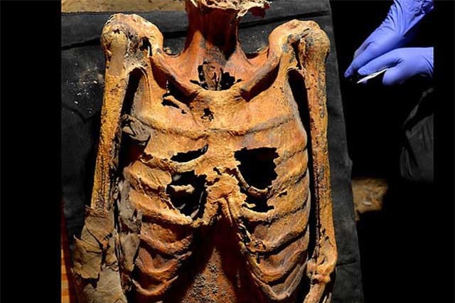 Chấn động xác ướp Ai Cập phủ đầy hình xăm thần bí