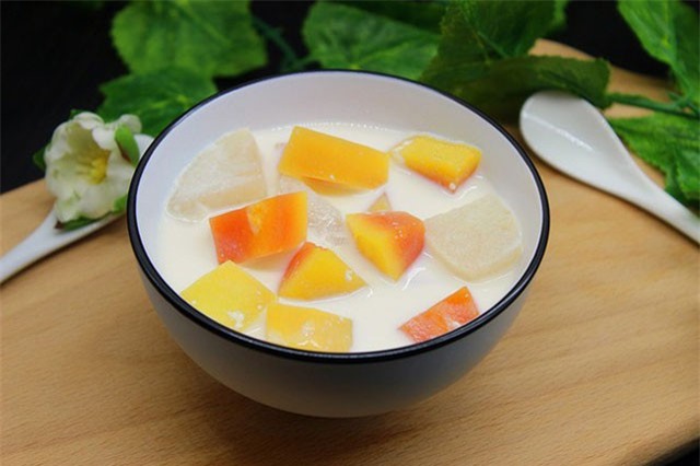 Mùa đông mà muốn da đẹp thì bạn không thể bỏ qua món chè đu đủ siêu ngon này