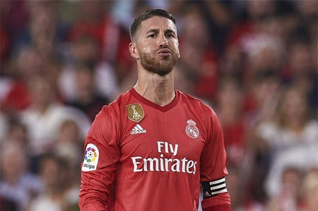 Trung vệ: Sergio Ramos (Real Madrid).