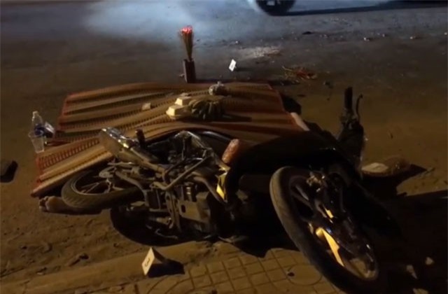 Clip: Công an truy tìm xe bỏ trốn sau khi xảy ra tai nạn chết người ở TP.HCM