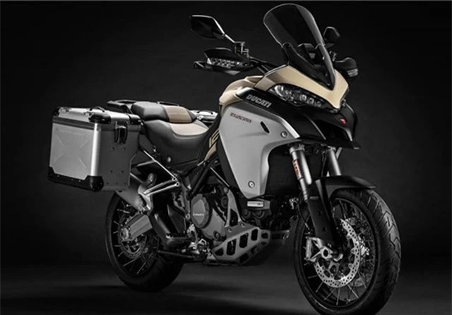 Siêu môtô địa hình sắp ra mắt của Ducati. Mẫu Ducati Multistrada 1260 Enduro 2019 được nâng cấp công nghệ và động cơ. Xe sẽ trình làng vào tháng 11 tại triển lãm EICMA trước khi chính thức bán ra vào đầu năm 2019. (CHI TIẾT)