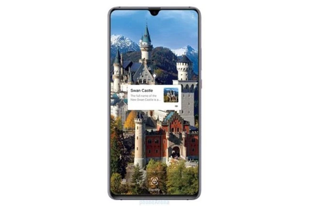 Huawei Mate 20 Pro dùng tấm nền OLED kích thước 7,2 inch, độ phân giải Full HD Plus (2.244x1.080 pixel), mật độ điểm ảnh 346 ppi. Màn hình này được chia tỷ lệ 19,5:9, thiết kế dạng giọt nước, tích hợp công nghệ HDR10, hỗ trợ dải màu DCI-P3.