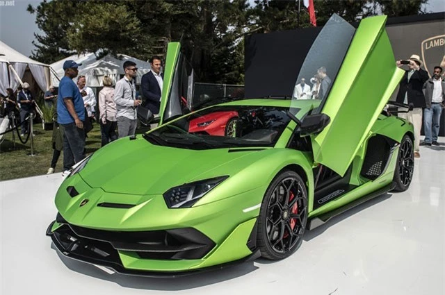 Lamborghini Aventador SVJ.