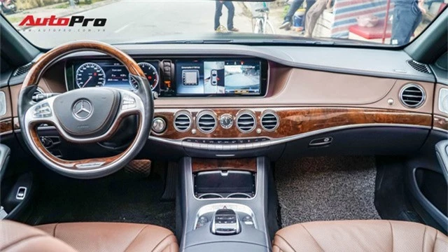 Mercedes-Benz S400 độ phong cách nhà giàu Dubai bất ngờ xuất hiện tại Hà Nội - Ảnh 11.