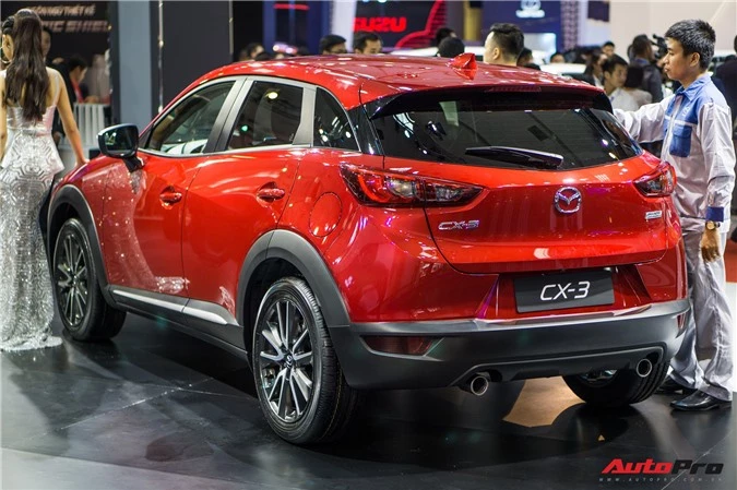 Mazda CX-3 tại triển lãm ô tô Việt Nam 2016. Ảnh: Đăng Việt.