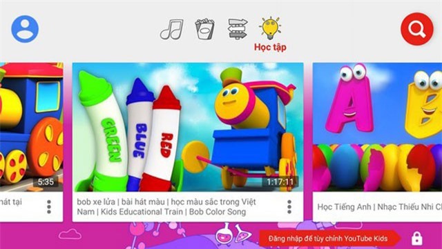 Hướng dẫn sử dụng Youtube Kids - Ứng dụng xem video dành riêng cho trẻ em