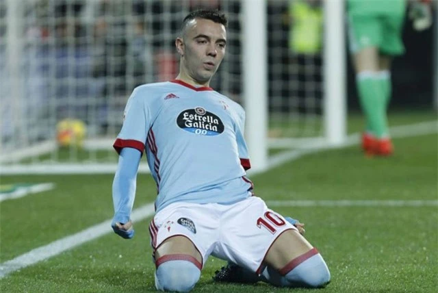 Tiền đạo: Iago Aspas (Celta Vigo).