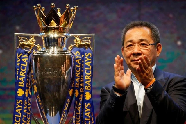 Ông Vichai là người góp công lớn nhất giúp Leicester City vô địch Premier League.