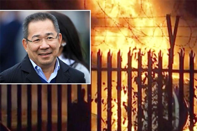 Clip: Hiện trường vụ rơi máy bay chở tỷ phú Thái Lan