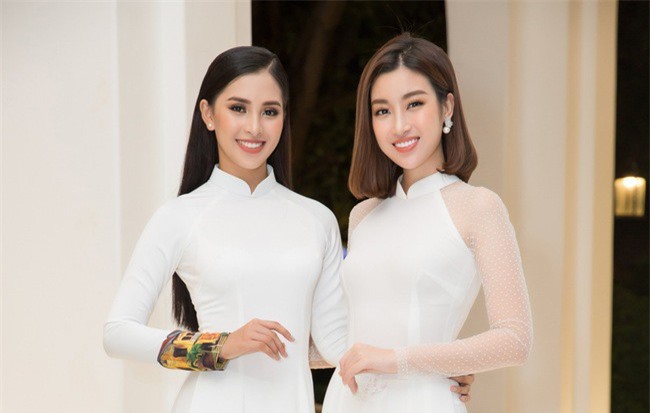 Bộ đôi Hoa hậu Tiểu Vy - Mỹ Linh lần đầu đọ sắc "một chín một mười" tại sự kiện