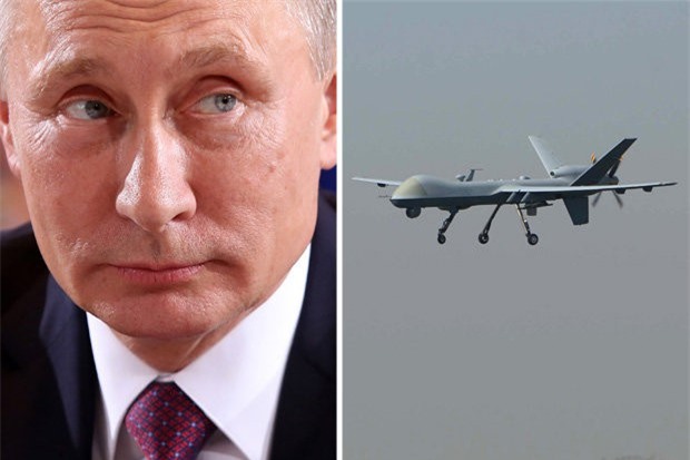 Sốc: Putin tiết lộ 50 UAV rình rập căn cứ Nga ở Syria bị bắn hạ