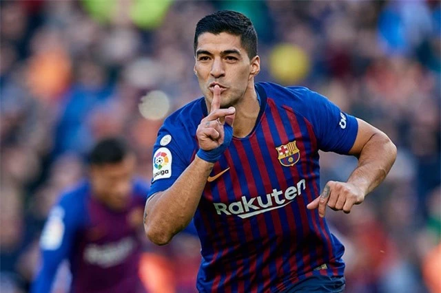 Tiền đạo: Luis Suarez (Barcelona).