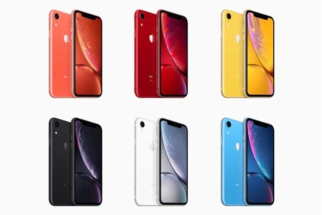 9. iPhone XR (giá khởi điểm tại Việt Nam: 22,99 triệu đồng).
