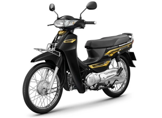 2019 Honda Dream màu đen. 